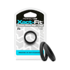 PerfectFitBrand Perfect Fit Xact-Fit #10 Precision Ring 2 vnt., Soft Silicone, Juodas