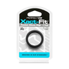 PerfectFitBrand Perfect Fit Xact-Fit #12 Silicone Ring Set 2 vnt., Juodas, 2.2 cm ID