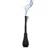 PerfectFitBrand Perfect Fit Ergoflo Silicone Flex Tip 20 cm Juodas - Flexible Shower Nozzle