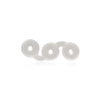 PerfectFitBrand Perfect Fit Triple Donut Silicone Ring Set - Flexible &amp; Soft, 3 Sizes