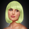 Rožinė Pleasure Wigs - Cici Rožinė Gid