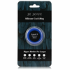 Je Joue „I Play“ – silikoninis C formos žiedas, minimaliai tamprus, Mėlyna
