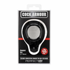PerfectFitBrand Perfect Fit Cock Armour Regular Juodas - Anatomical Support Ring, 43 mm