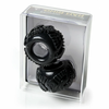 PerfectFitBrand Perfect Fit Ram Ring Kit Double Juodas - Premium Silicone-TPE Rings Set