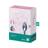 SATISFYER_Bullseye Ring Vibratorius Tamsiai mėlynas