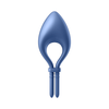 SATISFYER_Bullseye Ring Vibratorius Vibratorius Mėlynas