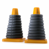 PerfectFitBrand Perfect Fit Play Zone Kit Xact-Fit Silicone Ring Set, 9 Sizes