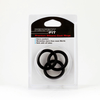 Perfect Fit Silicone 3 Ring Kit XL Juodas - Set of Anatomical Silicone Rings