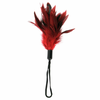 Sportsheets Sportiniai lapeliai - Pleasure Feather Raudona