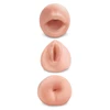 Pipedream PET All 3 Holes masturbatorių rinkinys, 3 vnt.