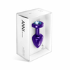 Mėlyna Diogol Anni Round 25 mm Intimate Priedas Violetinė &amp; Mėlyna Crystal