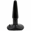 Doc Johnson Classic Small Juodas Anal Plug 10 cm Slim Design