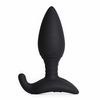 Lovense Hush 38 mm Smart Intimate Plug - App Control, Juodas