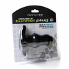 PerfectFitBrand Perfect Fit Double Tunnel Plug Large Juodas - Innovative Hollow Design, 11.4 cm