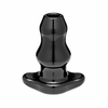 PerfectFitBrand Perfect Fit Double Tunnel Plug Medium Juodas - Innovative Open-Channel Plug