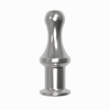 Diogol Jaz Open Aliuminio Intimate Plug 120 mm Sidabrinis