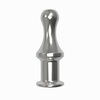 Diogol Jaz Open Aliuminio Intimate Plug 120 mm Sidabrinis