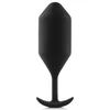 B-VIBE VIBRUOJANTIS ANTORIS „SNUG PLUG 5“ Juodas