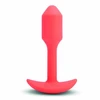 Dreamtoys Oranžinis B-Vibe - Vibrating Snug Plug 1 (S) Oranžinis