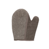 Touche By Shots Touche Dual Bath Glove Flax &amp; Hemp with Charcoal - Exfoliating &amp; Polishing
