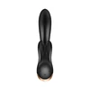 Vibrator-Double Flex Satisfyer Connect programa (juoda)