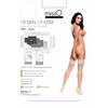 MissO S305 Self-Supporting Stockings Baltas S/M - 15 DEN Lace Top