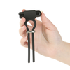 Power Bullet PowerBullet - Bolo reguliuojamas varpos žiedas su Mini 9 Function Juodas