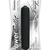 Eropartner PowerBullet Extended Breeze Juodas - Compact Atsparus vandeniui Vibrating Massager