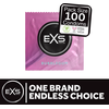 EXS Crazy Cola Flavoured Condoms 100 pcs - Sweet Aroma &amp; Taste, Large Pack
