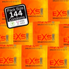 EXS Cooling 54mm Latex Condoms 144-Pack Silicone Lubricated Mint Effect