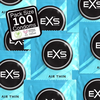 EXS Air Thin Prezervatyvai - Prezervatyvai - 100 vnt
