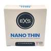 EXS Nano Thin 3-Pack Ultra-Thin Latex Protection 53mm Odorless