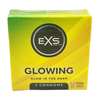 EXS Glow in the Dark Condoms 3-Pack | Odorless Thin Latex
