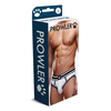 Prowler Open Brief XS Two-Tone Baltas/Juodas Backless Underwear