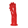 Prowler Red Raudona Paw Model Intimate Silicone Toy Raudona 20 cm