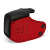 Prowler Red Puppy Play Neoprene Muzzle by Ouch! - Raudona, Adjustable, Soft Material