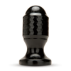 Prowler Red Prowler Raudonas Diamond Plug Juodas - Textured Intimate Plug 10.8cm