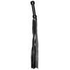 Prowler Red Prowler Raudonas Flogger 66cm - Juodas Braided Leather Impact Tool