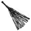 Prowler Red Prowler Raudonas Flogger 66cm - Juodas Braided Leather Impact Tool
