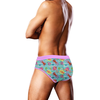 Prowler Swim Brief Model M - Quick-Dry Poolwear, Summertime Print