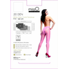 MissO P101 Sheer Cut-Out Tights Light Rožinė S/M - Elegant Glossy Finish