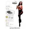 MissO P420 Juodas Tights with Open Gusset - Size M, Durable Knit