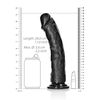 Realrock By Shots RealRock Curved Intimate Model with Suction Cup 25.5cm rusvai gelsvas