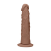 Realrock By Shots Pipedream King Cock 8" Anatomical Model with Suction Cup, rusvai gelsvas