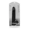 Realrock By Shots Extra Large Straight with Balls 35,5 cm - Juodas
