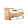 Realrock By Shots RealRock Hollow Strap-On Model 10 - Adjustable System, 24.5 cm, rusvai gelsvas