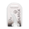 Realrock By Shots REALROCK Crystal Clear Intimate Machine with Suction Cup 11.5cm Transparent