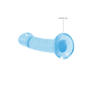 Realrock By Shots RealRock Crystal Clear 17 cm Model with Suction Cup - Transparent Design