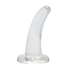 Realrock By Shots REALROCK Crystal Clear Intimate Machine with Suction Cup 11.5cm Transparent