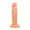Realrock By Shots RealRock Intimate Model 15 cm - Anatomical Rubber Form with Suction Base, rusvai gelsvas